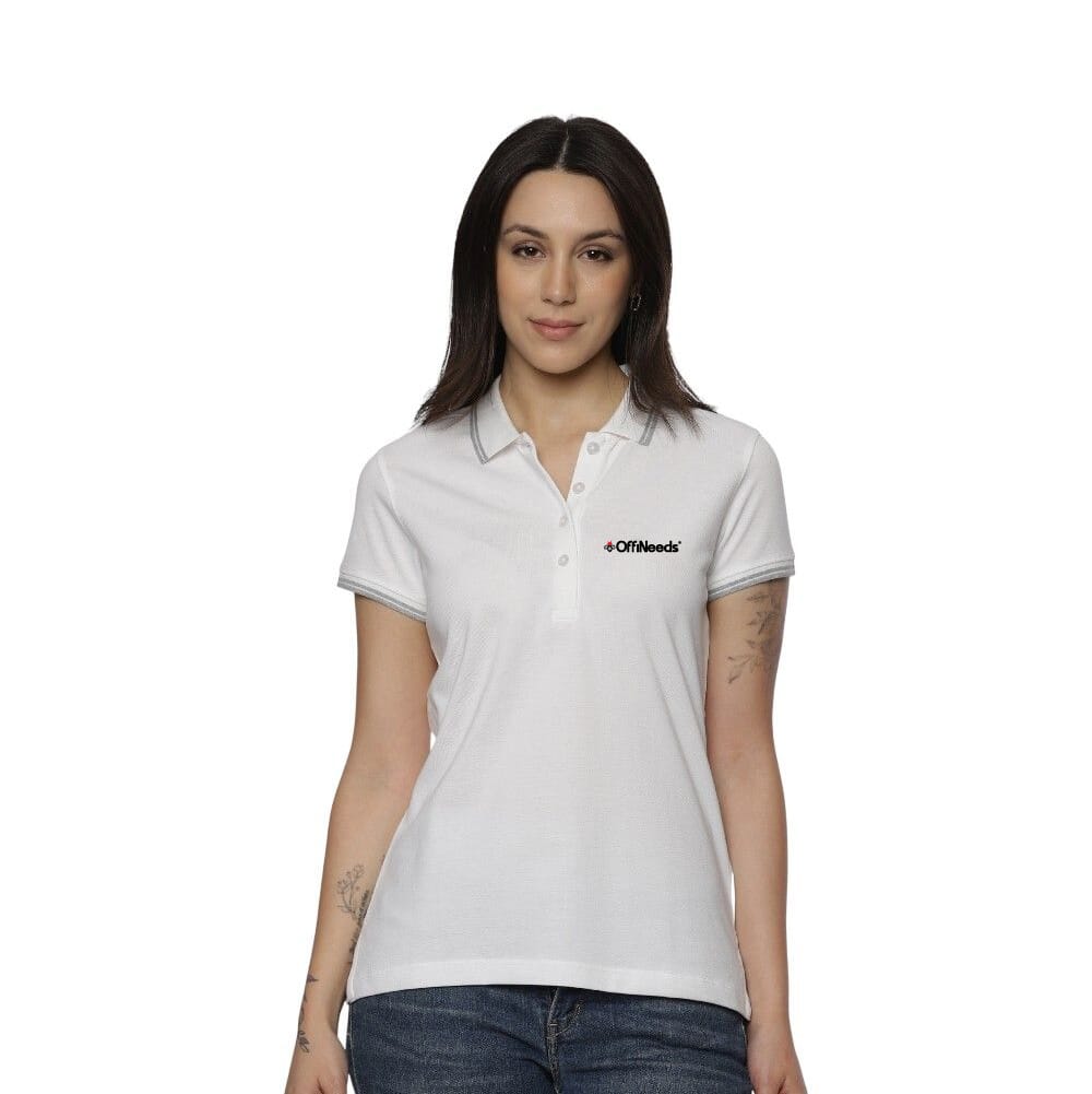 Allen Solly Polo T-shirt Women- White